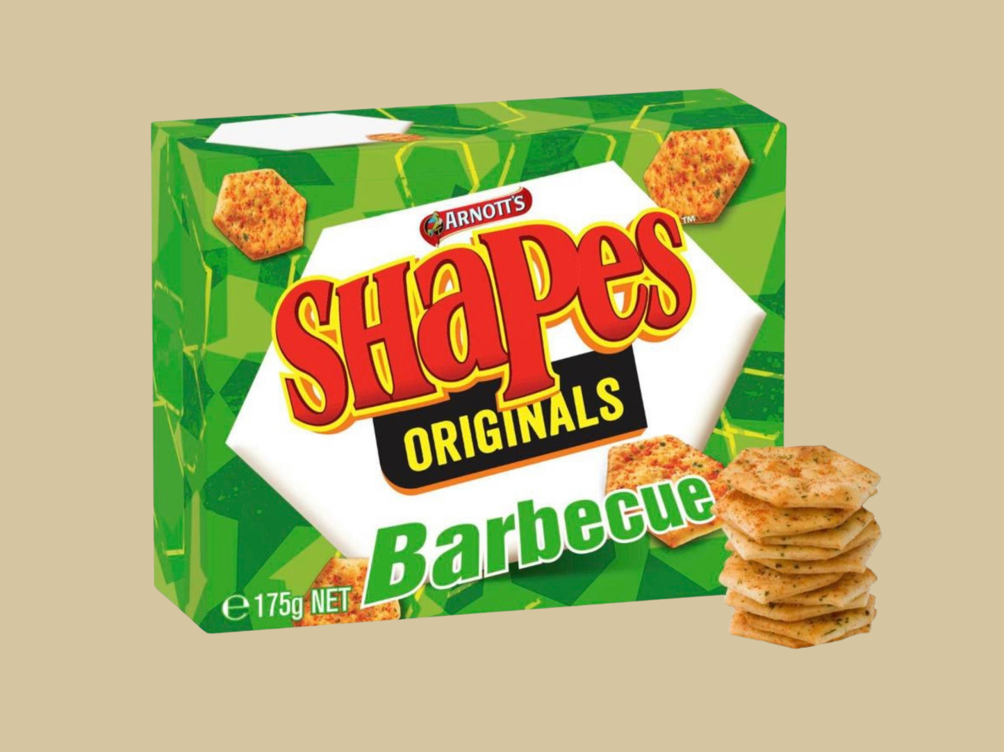 Arnott's Shapes Barbecue Cracker Biscuits